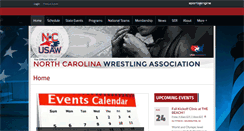 Desktop Screenshot of ncwrestling.org